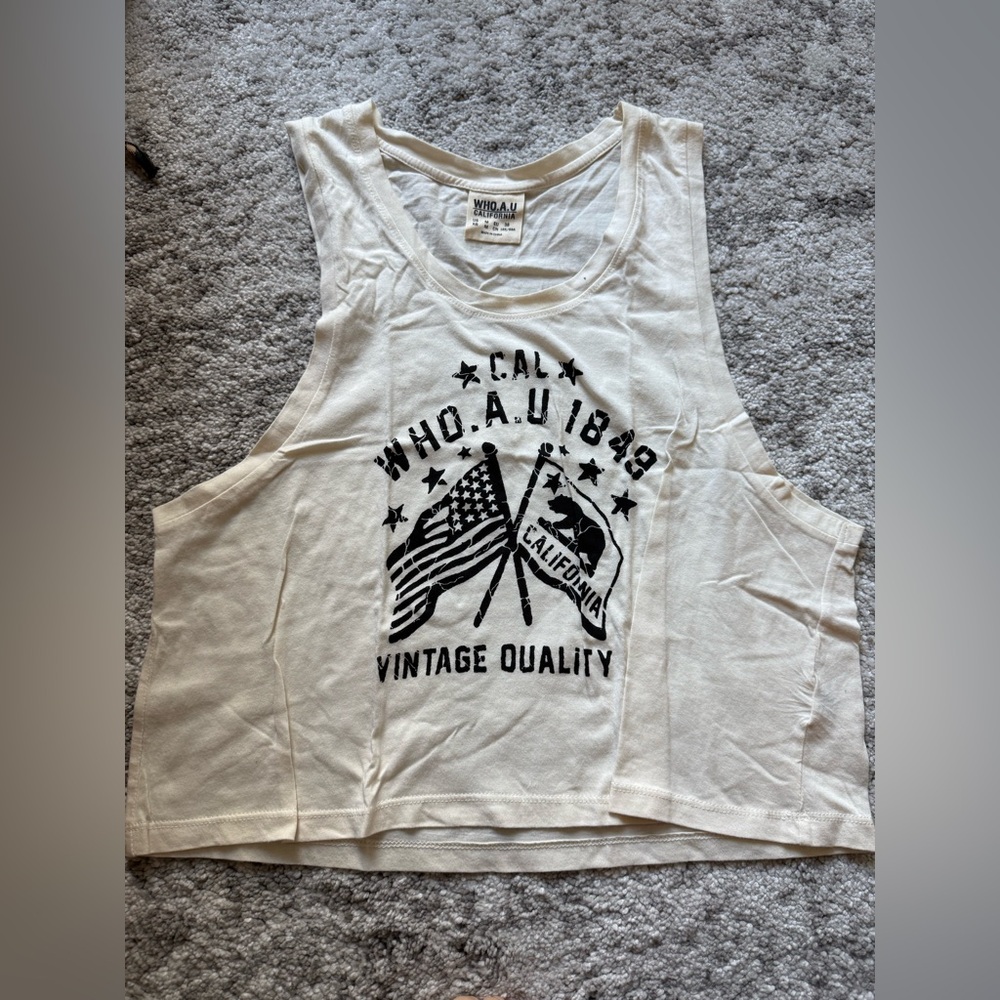 Vintage Quality Graphic Tank Top